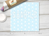 Snowflake Patterned HTV X010